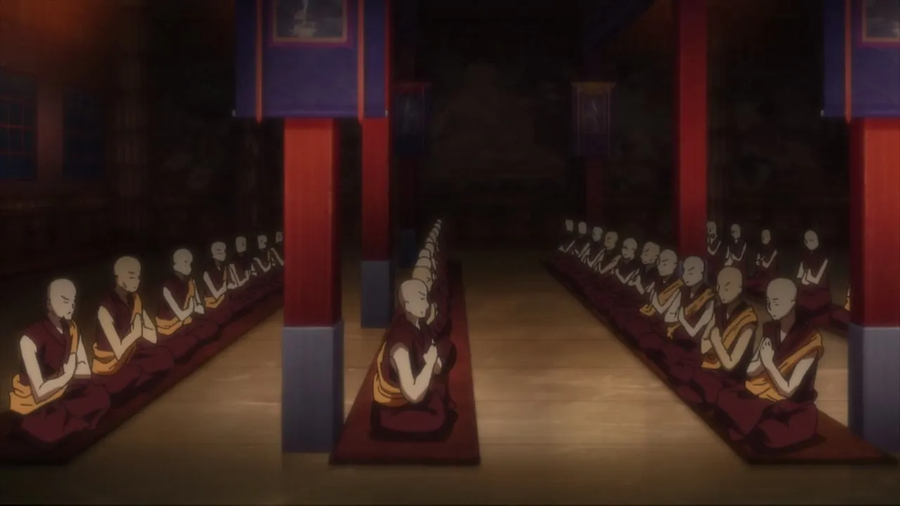 The Qwaser of Stigmata (2010 S01E18 The Ouroboros Trap kuchikirukia