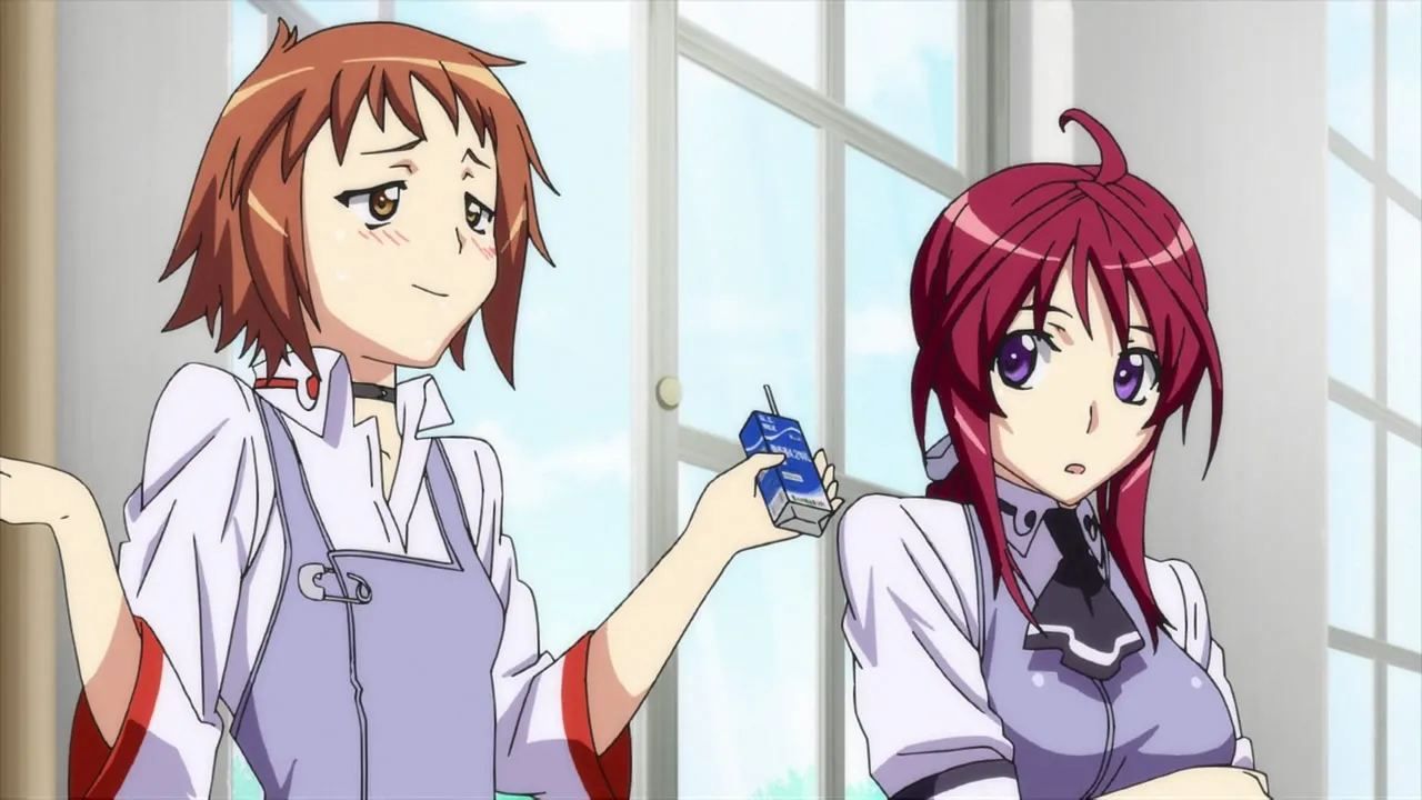 The Qwaser of Stigmata (2010 S01E18 The Ouroboros Trap kuchikirukia