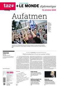 taz die tageszeitung - 10 Oktober 2025