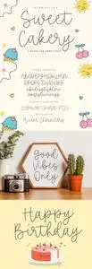 Sweet Cakery Handwriting Font