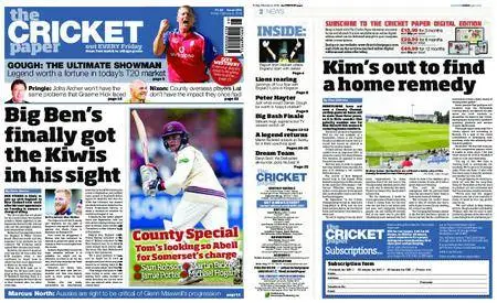 The Cricket Paper – February 09, 2018