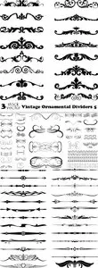 Vectors - Vintage Ornamental Dividers 5