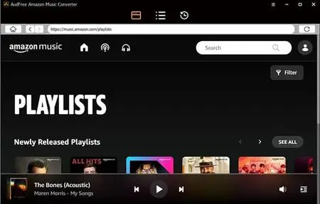 AudFree Amazon Music Converter 1.4.0.30 Multilingual