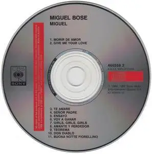 Miguel Bosé - Miguel (1980) [1992, Reissue]