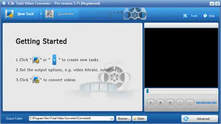 E.M. Total Video Converter Pro v3.71 Portable