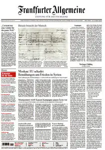 Frankfurter Allgemeine Zeitung - Mittwoch, 29 Mai 2013