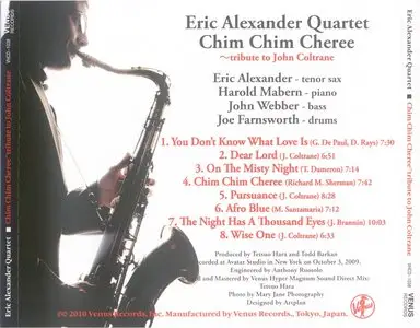 Eric Alexander Quartet - Chim Chim Cheree (2010) [lossless]