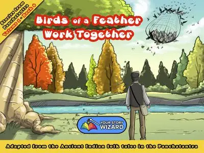 «Birds of a Feather Work Together» by Your Story Wizard