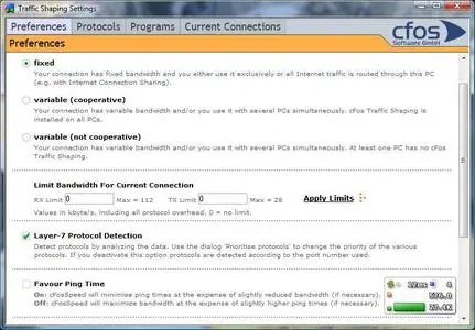 CfosSpeed 4.02.1312 For Windows Vista x86 - x64