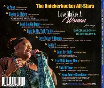 The Knickerbocker All-Stars Featuring Darcel Wilson And Thornetta Davis - Love Makes A Woman (2018)