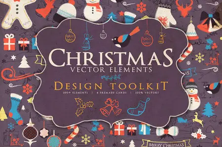 CreativeMarket - Christmas Elements Toolkit