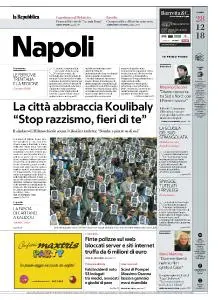 la Repubblica Napoli - 28 Dicembre 2018
