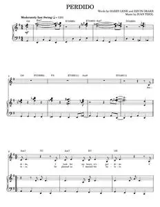 Perdido - Duke Ellington, Sarah Vaughan (Piano Vocal)