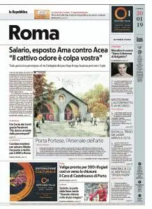 la Repubblica Roma - 20 Gennaio 2019