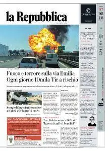 la Repubblica - 7 Agosto 2018