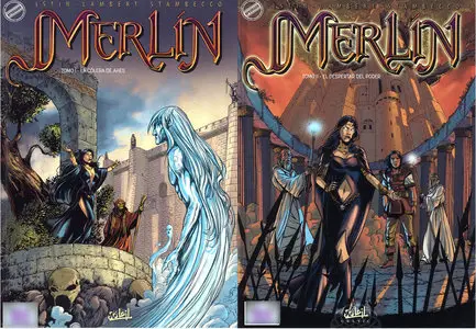 Merlin: La cólera de Ahes (tomo 1) y El despertar del poder (tomo 2)