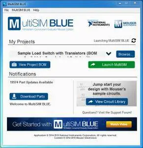 NI Multisim Component Evaluator 14.0.1