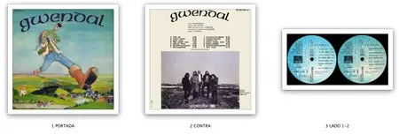 Gwendal ‎- Gwendal (1974) FR 1st Pressing - LP/FLAC In 24bit/96kHz