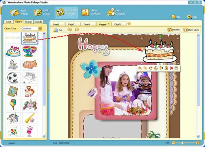 Portable Wondershare Photo Collage Studio 4.2.9.1