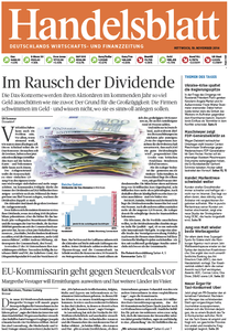 Handelsblatt vom Mittwoch, 19. November 2014
