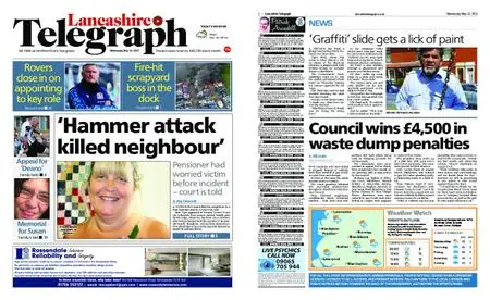 Lancashire Telegraph (Blackburn, Darwen, Hyndburn, Ribble Valley) – May 12, 2021