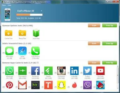 Backuptrans iPod/iPhone/iPad Space Free Up 3.1.10 (x86/x64)