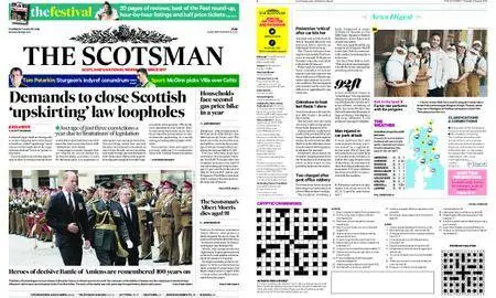 The Scotsman – August 09, 2018