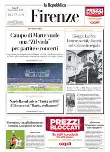 la Repubblica Firenze - 28 Novembre 2022