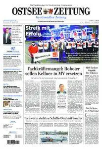 Ostsee Zeitung Greifswalder Zeitung - 25. Januar 2018
