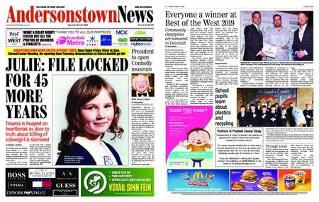 Andersonstown News – April 20, 2019