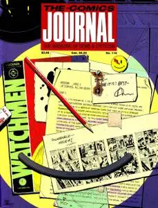 Comics Journal 116 1987-07 Watchmen, Moore &amp;amp;amp; Gibbons
