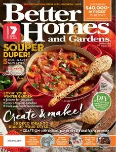 Better Homes and Gardens Australia - August 2019