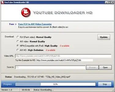 YouTube Downloader HD 2.1.3 Portable