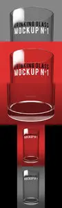 Drinking Glass Mockup N 1