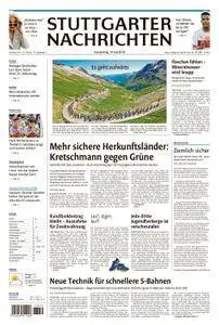 Stuttgarter Nachrichten Blick vom Fernsehturm - 19. Juli 2018