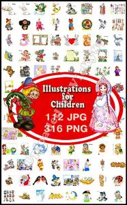 Russian Clip Art illustrations for children