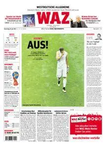 WAZ Westdeutsche Allgemeine Zeitung Moers - 28. Juni 2018