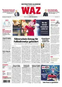 WAZ Westdeutsche Allgemeine Zeitung Essen-Steele/Kray - 30. November 2017