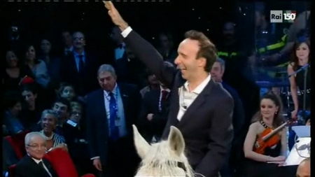 Roberto Benigni-Sanremo 2011