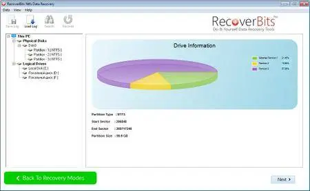 RecoverBits NTFS Data Recovery 2.4