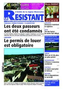 Le Journal Le Résistant - 06 octobre 2018