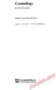 Cosmology. A First Course