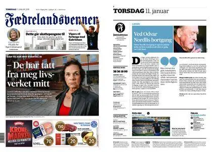 Fædrelandsvennen – 11. januar 2018
