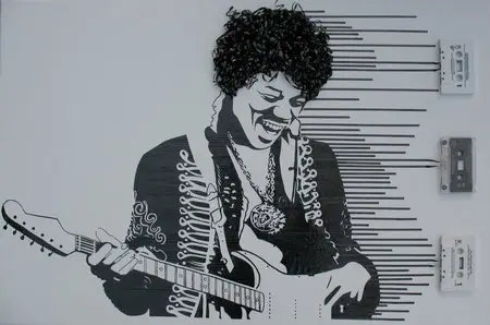 Unbelievable Tape Art by Erika Iris Simmons