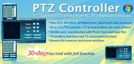 Serial Port Tool PTZ Controller v2.3.210