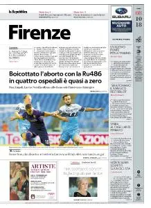 la Repubblica Firenze - 8 Ottobre 2018