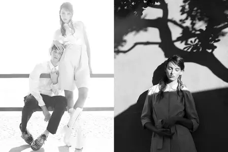 Georgina Stojiljkovic & Peter Bruder by Emilio Tini for Flair April 2012