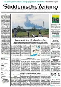 Süddeutsche Zeitung vom Freitag, 18. Juli 2014