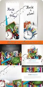 Back to school vector set 3