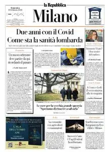 la Repubblica Milano - 20 Febbraio 2022